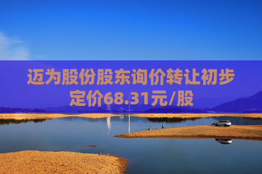 邁為股份股東詢價轉讓初步定價68.31元/股
