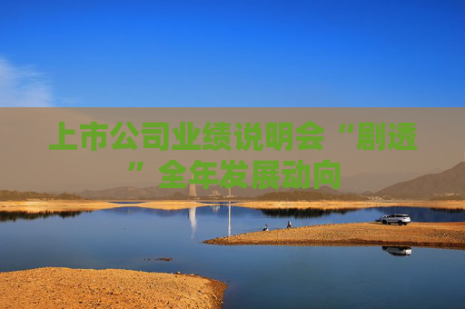 上市公司業(yè)績說明會“劇透”全年發(fā)展動向