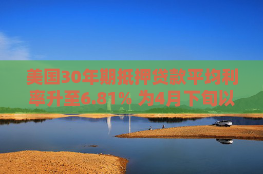 美國30年期抵押貸款平均利率升至6.81% 為4月下旬以來最高水平