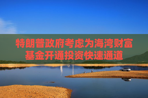 特朗普政府考慮為海灣財(cái)富基金開通投資快速通道