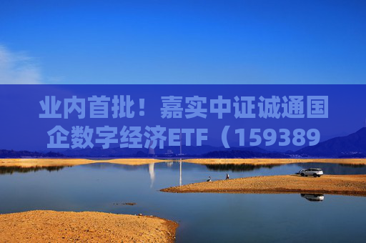 業(yè)內(nèi)首批！嘉實中證誠通國企數(shù)字經(jīng)濟(jì)ETF（159389）5月23日成立
