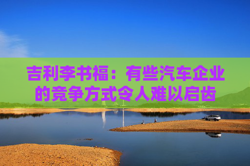 吉利李書(shū)福：有些汽車(chē)企業(yè)的競(jìng)爭(zhēng)方式令人難以啟齒