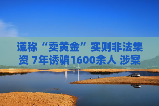 謊稱“賣黃金”實(shí)則非法集資 7年誘騙1600余人 涉案金額超4億元