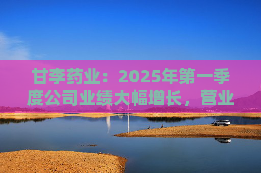甘李藥業(yè)：2025年第一季度公司業(yè)績(jī)大幅增長(zhǎng)，營(yíng)業(yè)收入9.85億元