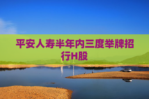 平安人壽半年內(nèi)三度舉牌招行H股