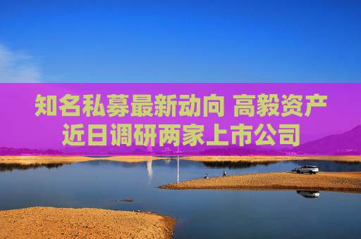 知名私募最新動(dòng)向 高毅資產(chǎn)近日調(diào)研兩家上市公司  第1張