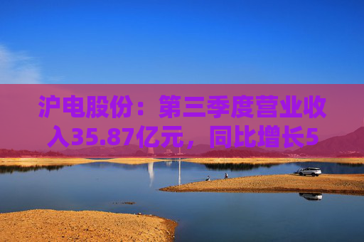 滬電股份：第三季度營業(yè)收入35.87億元，同比增長54.67%