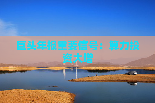 巨頭年報重要信號：算力投資大增  第1張
