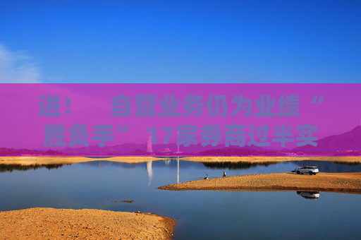 進(jìn)！　自營(yíng)業(yè)務(wù)仍為業(yè)績(jī)“勝負(fù)手” 17家券商過(guò)半實(shí)現(xiàn)營(yíng)收凈利雙增長(zhǎng)  第1張