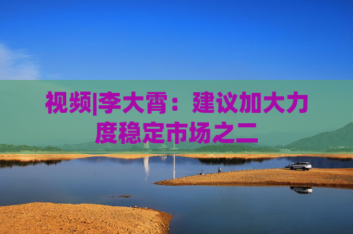 視頻|李大霄：建議加大力度穩(wěn)定市場(chǎng)之二