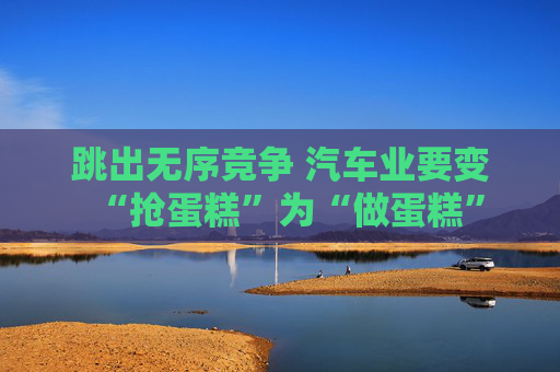 跳出無序競(jìng)爭(zhēng) 汽車業(yè)要變“搶蛋糕”為“做蛋糕”