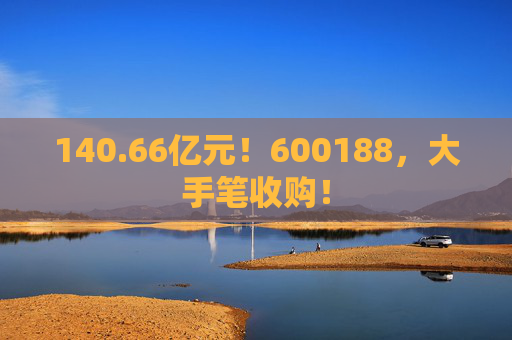 140.66億元！600188，大手筆收購！