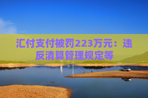 匯付支付被罰223萬(wàn)元：違反清算管理規(guī)定等