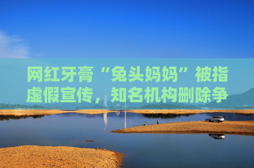網(wǎng)紅牙膏“兔頭媽媽”被指虛假宣傳，知名機(jī)構(gòu)刪除爭議文章
