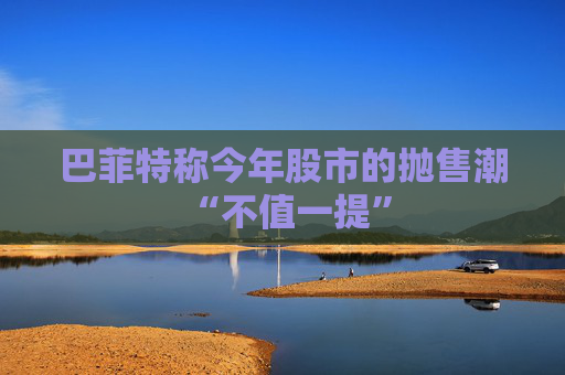 巴菲特稱今年股市的拋售潮 “不值一提”
