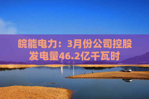 皖能電力：3月份公司控股發(fā)電量46.2億千瓦時(shí)