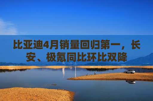 比亞迪4月銷量回歸第一，長安、極氪同比環(huán)比雙降