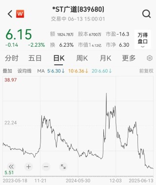 頂格重罰！*ST廣道實控人被終身市場禁入