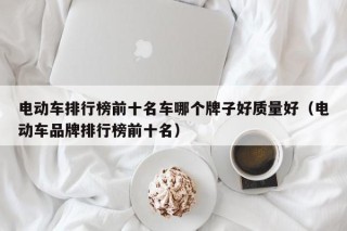 電動(dòng)車(chē)排行榜前十名車(chē)哪個(gè)牌子好質(zhì)量好（電動(dòng)車(chē)品牌排行榜前十名）