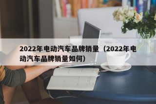 2022年電動汽車品牌銷量（2022年電動汽車品牌銷量如何）