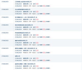 香港上市井噴，港交所一天16家遞表，包括5家A股上市公司