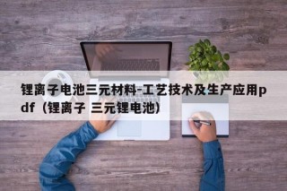 鋰離子電池三元材料-工藝技術(shù)及生產(chǎn)應(yīng)用pdf（鋰離子 三元鋰電池）