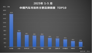 全球破局：比亞迪汽車1-5月再奪銷冠 海外增長超112%
