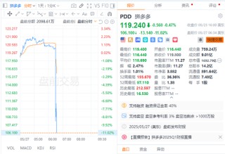 生態(tài)投資犧牲短期盈利！拼多多Q1凈利潤下滑47%， 營銷費用激增43%