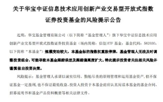 又雙叒！換手率同類第一！半日成交額超1億元，信創(chuàng)ETF基金（562030）規(guī)模創(chuàng)上市新高，管理人提示風(fēng)險(xiǎn)！