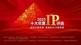 2025十大年度IP評選正式啟動，助力中國IP走向世界