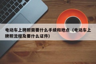 電動車上牌照需要什么手續(xù)和地點（電動車上牌照流程及要什么證件）