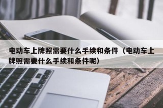 電動(dòng)車上牌照需要什么手續(xù)和條件（電動(dòng)車上牌照需要什么手續(xù)和條件呢）