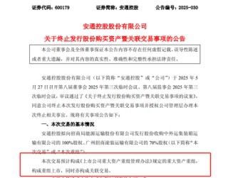 突發(fā)！600179，重大資產(chǎn)重組終止！