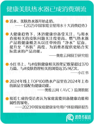 水質(zhì)決定膚質(zhì)？今年熱水器刮起了“美肌”風(fēng)