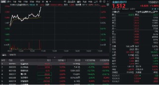 剛剛，金融科技直線拉升！匯金科技沖高10%，金融科技ETF（159851）放量上漲1.68%