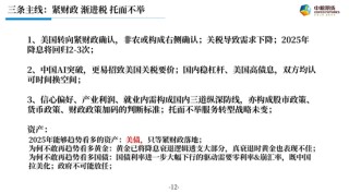 【市場(chǎng)聚焦】宏觀：關(guān)稅指引美國(guó)通縮路徑 境外商品現(xiàn)在變盤(pán)