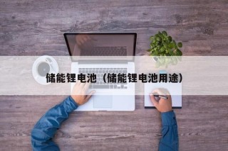 儲(chǔ)能鋰電池（儲(chǔ)能鋰電池用途）