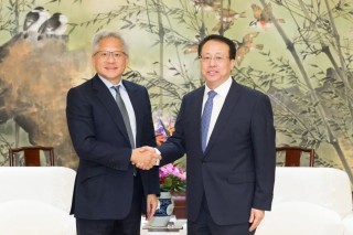 上海市市長龔正會見英偉達總裁兼首席執(zhí)行官黃仁勛
