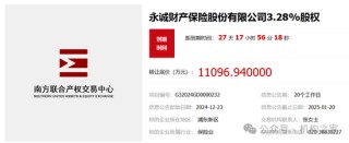 永誠(chéng)財(cái)險(xiǎn)4家電力股東股權(quán)待售！業(yè)績(jī)凄涼轉(zhuǎn)讓底價(jià)卻謎之上漲
