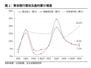 2024年歸母凈利潤增長20.16% 青島銀行：“對等關稅”對業(yè)務的影響相對有限