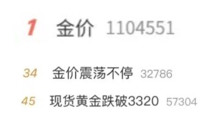 沖上熱搜！黃金重回3300美元，有人砸40萬元買進被“套”！金價還能漲嗎？