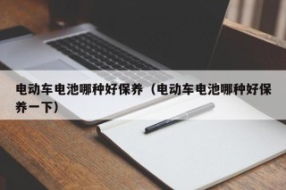 電動車電池哪種好保養(yǎng)（電動車電池哪種好保養(yǎng)一下）