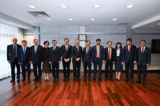 谷澍會見越南農(nóng)業(yè)與農(nóng)村發(fā)展銀行董事長蘇輝雨