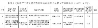 沈陽(yáng)于洪永安村鎮(zhèn)銀行被罰25萬(wàn)元：未按規(guī)定履行客戶身份識(shí)別義務(wù)