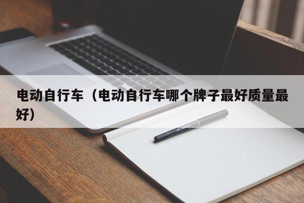 電動(dòng)自行車（電動(dòng)自行車哪個(gè)牌子最好質(zhì)量最好）  第1張