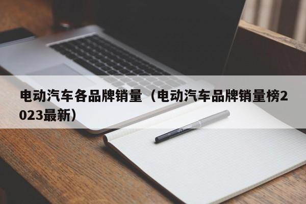 電動(dòng)汽車各品牌銷量（電動(dòng)汽車品牌銷量榜2023最新）  第1張