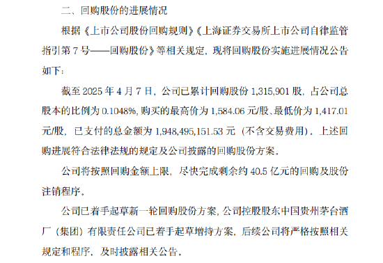 貴州茅臺：公司已著手起草新一輪回購股份方案  第3張