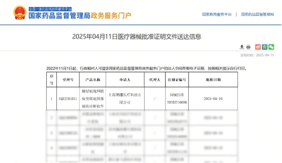 重磅！鷹瞳Airdoc-AIFUNDUS 2.0眼底多病種AI診斷系統(tǒng)獲NMPA認證，并亮相COOC 2025  第1張