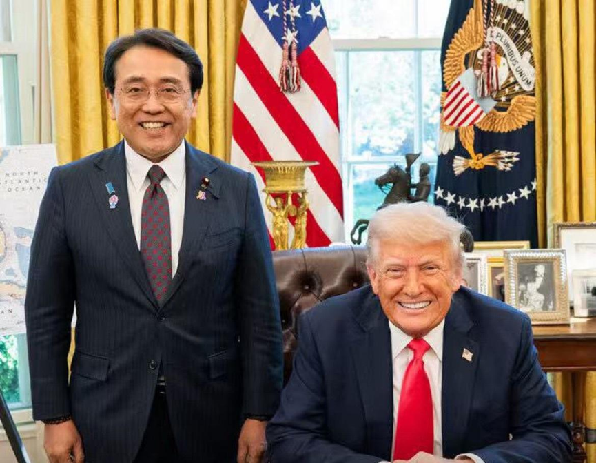 日本赴美談判代表：得知特朗普將參與談判時，我和其他官員都穿著睡衣  第1張