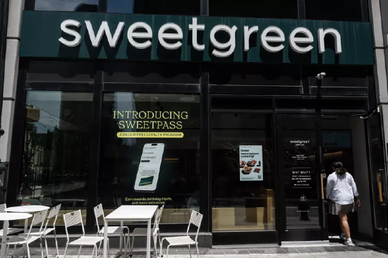 甜蜜綠蔬（Sweetgreen）在財報公布前遭評級下調，股價下跌6%  第1張